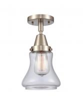  447-1C-SN-G192 - Bellmont - 1 Light - 6 inch - Brushed Satin Nickel - Flush Mount