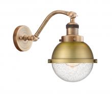  515-1W-BB-HFS-64-BB - Hampden - 1 Light - 7 inch - Brushed Brass - Sconce