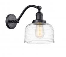  515-1W-BK-G713 - Bell - 1 Light - 8 inch - Matte Black - Sconce