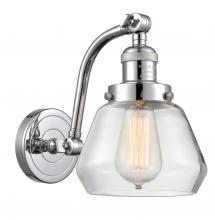  515-1W-PC-G172-LED - Fulton - 1 Light - 7 inch - Polished Chrome - Sconce