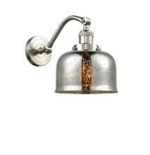  515-1W-SN-G78 - Bell - 1 Light - 8 inch - Brushed Satin Nickel - Sconce