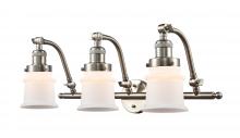  515-3W-SN-G181S - Canton - 3 Light - 28 inch - Brushed Satin Nickel - Bath Vanity Light