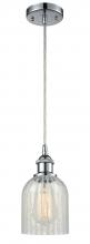  516-1P-PC-G2511 - Caledonia - 1 Light - 5 inch - Polished Chrome - Cord hung - Mini Pendant