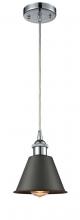  516-1P-PC-M8-OB - Smithfield - 1 Light - 7 inch - Polished Chrome - Cord hung - Mini Pendant