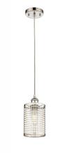  516-1P-PN-M18-PN - Nestbrook - 1 Light - 5 inch - Polished Nickel - Mini Pendant