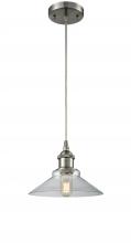  516-1P-SN-G132 - Orwell - 1 Light - 8 inch - Brushed Satin Nickel - Cord hung - Mini Pendant