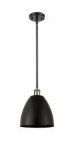  516-1S-BAB-MBD-9-BK - Bristol - 1 Light - 9 inch - Black Antique Brass - Pendant