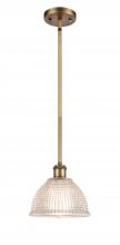  516-1S-BB-G422 - Arietta - 1 Light - 8 inch - Brushed Brass - Mini Pendant