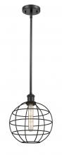  516-1S-BK-CE-10-BK - Lake Placid - 1 Light - 10 inch - Matte Black - Mini Pendant