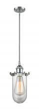  516-1S-PC-232-CL - Kingsbury - 1 Light - 4 inch - Polished Chrome - Mini Pendant