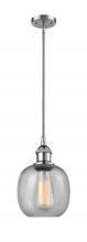  516-1S-PC-G104 - Belfast - 1 Light - 6 inch - Polished Chrome - Mini Pendant