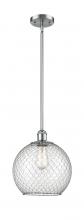  516-1S-PC-G122-10CSN - Farmhouse Chicken Wire - 1 Light - 10 inch - Polished Chrome - Mini Pendant