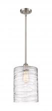  516-1S-SN-G1113-L - Cobbleskill - 1 Light - 9 inch - Brushed Satin Nickel - Mini Pendant