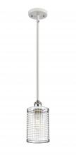  516-1S-WPC-M18-PC - Nestbrook - 1 Light - 5 inch - White Polished Chrome - Mini Pendant