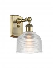  516-1W-AB-G412 - Dayton - 1 Light - 6 inch - Antique Brass - Sconce