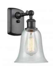  516-1W-BK-G2812 - Hanover - 1 Light - 6 inch - Matte Black - Sconce