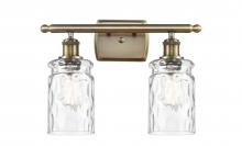  516-2W-AB-G352 - Candor - 2 Light - 15 inch - Antique Brass - Bath Vanity Light