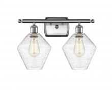  516-2W-SN-G654-8 - Cindyrella - 2 Light - 18 inch - Brushed Satin Nickel - Bath Vanity Light