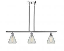  516-3I-PC-G275 - Conesus - 3 Light - 36 inch - Polished Chrome - Cord hung - Island Light