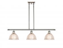  516-3I-PN-G422 - Arietta - 3 Light - 36 inch - Polished Nickel - Cord hung - Island Light