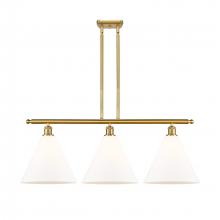  516-3I-SG-GBC-121 - Berkshire - 3 Light - 39 inch - Satin Gold - Cord hung - Island Light