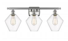  516-3W-SN-G652-8 - Cindyrella - 3 Light - 28 inch - Brushed Satin Nickel - Bath Vanity Light