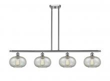  516-4I-SN-G249 - Gorham - 4 Light - 48 inch - Brushed Satin Nickel - Cord hung - Island Light