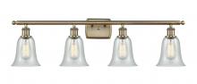  516-4W-AB-G2812 - Hanover - 4 Light - 36 inch - Antique Brass - Bath Vanity Light