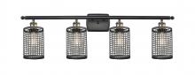  516-4W-BAB-M18-BK - Nestbrook - 4 Light - 35 inch - Black Antique Brass - Bath Vanity Light