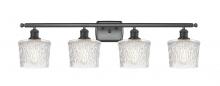  516-4W-BK-G402 - Niagara - 4 Light - 37 inch - Matte Black - Bath Vanity Light