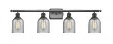  516-4W-OB-G257 - Caledonia - 4 Light - 35 inch - Oil Rubbed Bronze - Bath Vanity Light