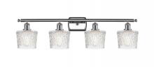  516-4W-PC-G402 - Niagara - 4 Light - 37 inch - Polished Chrome - Bath Vanity Light