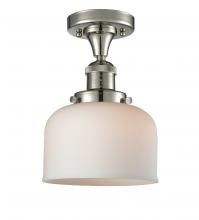  517-1CH-PN-G71 - Bell - 1 Light - 8 inch - Polished Nickel - Semi-Flush Mount