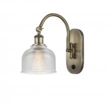  518-1W-AB-G412 - Dayton - 1 Light - 6 inch - Antique Brass - Sconce