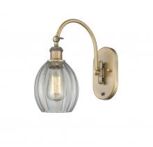  518-1W-BB-G82 - Eaton - 1 Light - 6 inch - Brushed Brass - Sconce