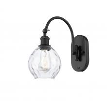  518-1W-BK-G362 - Waverly - 1 Light - 6 inch - Matte Black - Sconce