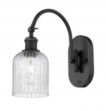 Innovations Lighting 518-1W-BK-G559-5SDY - Bridal Veil - 1 Light - 5 inch - Matte Black - Sconce