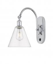  518-1W-PC-GBC-82 - Berkshire - 1 Light - 8 inch - Polished Chrome - Sconce