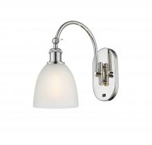  518-1W-PN-G381 - Castile - 1 Light - 6 inch - Polished Nickel - Sconce