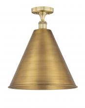  616-1F-BB-MBC-16-BB - Berkshire - 1 Light - 16 inch - Brushed Brass - Semi-Flush Mount