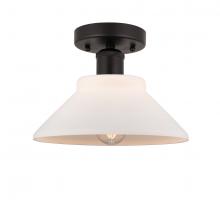  616-1F-OB-G131 - Orwell - 1 Light - 8 inch - Oil Rubbed Bronze - Semi-Flush Mount