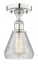  616-1F-PN-G275 - Conesus - 1 Light - 6 inch - Polished Nickel - Flush Mount