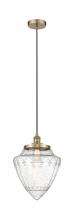  616-1PH-AB-G664-12 - Bullet - 1 Light - 12 inch - Antique Brass - Mini Pendant