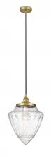  616-1PH-BB-G664-12 - Bullet - 1 Light - 12 inch - Brushed Brass - Mini Pendant