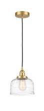 Innovations Lighting 616-1PH-SG-G713 - Bell - 1 Light - 8 inch - Satin Gold - Cord hung - Mini Pendant
