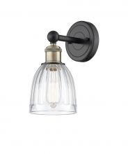  616-1W-BAB-G442 - Brookfield - 1 Light - 6 inch - Black Antique Brass - Sconce