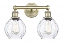  616-2W-AB-G362 - Waverly - 2 Light - 15 inch - Antique Brass - Bath Vanity Light