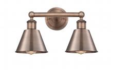  616-2W-AC-M8-AC - Smithfield - 2 Light - 16 inch - Antique Copper - Bath Vanity Light