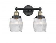  616-2W-BAB-G302 - Colton - 2 Light - 15 inch - Black Antique Brass - Bath Vanity Light