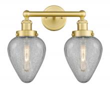  616-2W-SG-G165 - Geneseo - 2 Light - 16 inch - Satin Gold - Bath Vanity Light